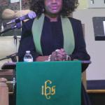 The sermon was provided by Rev. Dr. Sharon Austin. Rev. Austin is one of our current acting District Superintendents, but back in the 1990's she served two years as the pastor of our church.
